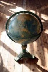 An Antique World Globe Journal - 150 Page Lined Notebook diary Paperback