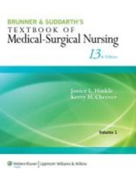 Brunner & Suddarth&#39 S Textbook Of Medical-surgical Nursing 2 Volume Set With Prepu For Brunner 13 Print Package multiple Copy Pack
