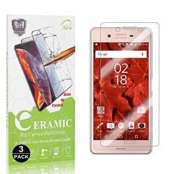 3 Pack Xperia X Performance Screen Protector Unextati HD Clear Tempered Glass Screen Protector For Sony Xperia X Performance