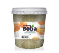 CHILLA Lychee Boba Tea Kit Popping Boba Pearls Bubble Tea 1KG