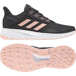 Adidas Womens Duramo 9 Running Shoes in Black & Pink