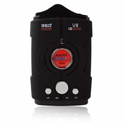 Speed Wlzline Camera Detector Voice Alert&car Gps radar laser Alarm System City highway Mode 360 Degree Detection Radar Detectors Kit With LED Display For Cars Fcc
