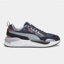 Puma Mens X-ray 2 Square Sd Navy grey red Sneakers