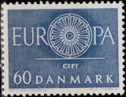 Denmark 1960 Europa Sg 429 Unmounted Mint Complete Set