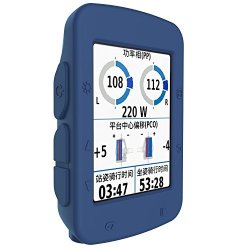 Domeskin Suitable For Garmin Edge 520 Silicone Protective Cover Gps Bicycle Computer Accessories Anti-fall Shell Case Deep Blue