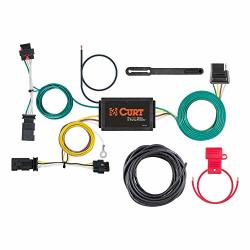 Curt 56369 Vehicle-side Custom 4-PIN Trailer Wiring Harness Select Jeep Compass