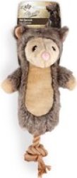 Woodland Classic Rob Opossum Dog Toy Grey