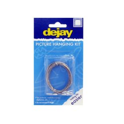 Dejay - Picture Wire - 2.5M - Wire + Eyes - 2.5M - A35 - 3 Pack
