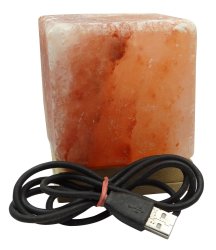 Himalayan Crystal Rock Pink Salt Lamp LED Ionized Natural Air Purifier SLP96A-2
