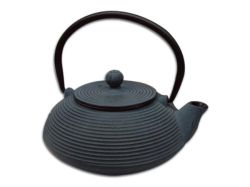 Regent Cast Iron Chinese Teapot 800ml Blue Grey