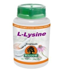 Willow - L-lysine 50 Capsules