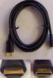 Stsi 10 Ft HDMI To MINI HDMI 1.3 Digital Video Cable For Handycam Digital Camcorder And Minidv