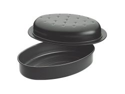 Non-stick Covered Oval Roasting Pan 27CM