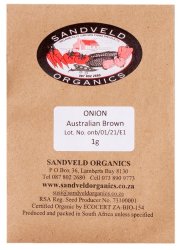 Sandveld Seeds Onion Australian Brown
