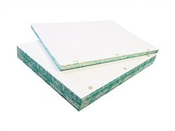 Byron Weston 32LB Minute Paper - 11" X 8-1 2" - 100% Cotton Acid-free Blank Sheets For Minute Books Or Ledgers- 100 Rectangle Holes
