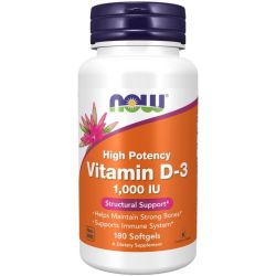 Vitamin D-3 1000 Iu - 180 Softgels