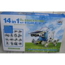 ClikKlik Solar Powered Transformer Robot 14 In 1 Free Shipping