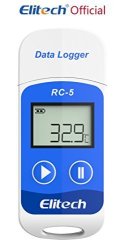 Elitech RC-5 Lcd Display USB Temperature Data Logger Recorder 32000 Points High Accuracy
