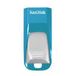 Usb Flash Drive - 32gb Sandisk Cruzer Edge Blue And White