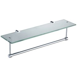 Glass Shelf Towel Rail BS5105