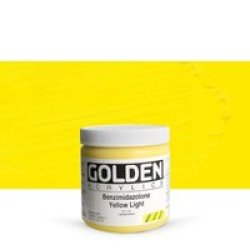 Heavy Body Acrylic Paint 236ML Pot Benzimidazolone Yellow Light III