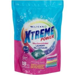 Xtreme Power Washing Capsules Colour 18 Pieces