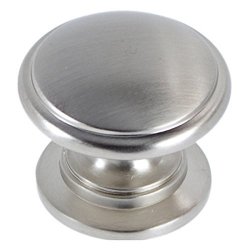 Hickory Hardware P3330-SS 1-5/16-Inch Swoop Cabinet Knob Stainless Steel