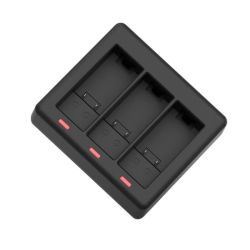 S-Cape Triple Battery Charger For Gopro Hero 9 Black