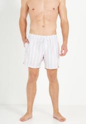 Cotton On Swim Shorts - Pink Blue Yacht Stripe