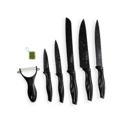 6-PIECE Knife Set - Essential Kitchen Cutlery Collection + Key Holder
