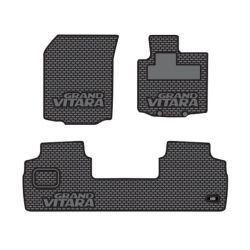 Rubber Interior Mats Compatible With Suzuki Grand Vitara