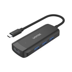 UNITEK Type-c To 3-PORT USB3.0 Hub With HDMI H1110B