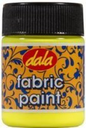 Dala Fabric Paint 50ml - Yellow