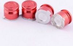 CCMODZ Bullet Buttons For Ps4 ps3 Controller Aluminum Red