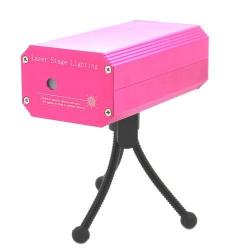 2-COLOR LED 10 In 1 MINI Disco Dj Club Holographic Laser Projector With Sound Active & Auto Made ...