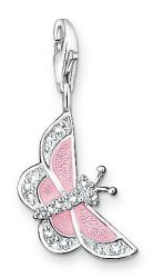 Thomas Sabo Pendant Pink Butterfly Clasp Style Charms