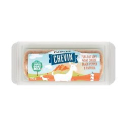 Fairview Chevin Black Pepper & Paprika Goat Cheese 100G