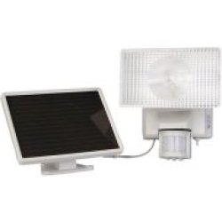 Maxsa Innovations Solar-powered 30w Motion-activated Outdoor Security Floodlight