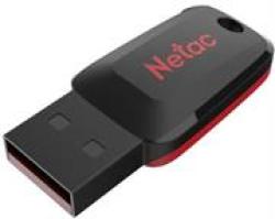 Netac U197 32GB Capless USB Flash Drive- Exquisite Appearance And Compact Design USB 2.0 Interface Plug And Play Retail Box 1 Year Limited Warranty