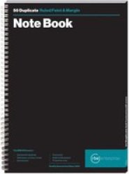 Rbe A4 Numbered Book Spiral Bound Note Book Pack Of 3