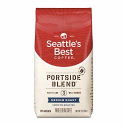 Seattle's Best Coffee Portside Blend Medium Roast Whole Bean Coffee 12-OUNCE Bag