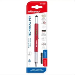 MC025-1 Multifunctional Technical Pen Red