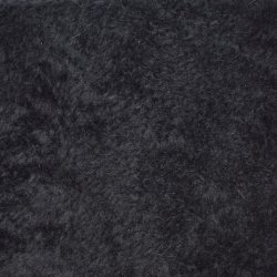 Mongolian Plush Fleece Plain Black Fabric