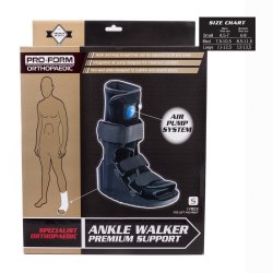 Sportmate Support Premium Ankle Walker With Air Pump Small