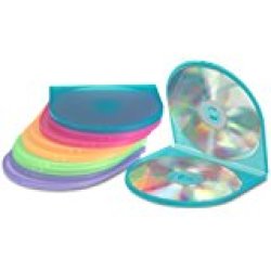 10 Pack Cd Dvd Disc Clear Cover Storage Case