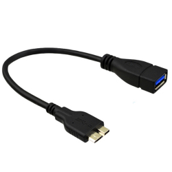 Scoop Micro USB 3 Male To USB Female Adapter For Samsung Note 3 & S5.