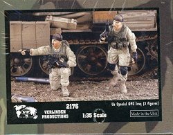 Verlinden 1:35 Us Special Ops Iraq - 2 Resin Figures Kit 2176