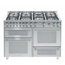 Lofra Professional 1200 Gas electric Oven With Gas Oven And Grill Stainless Steel