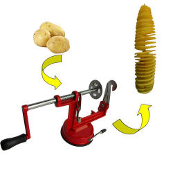 Stainless Steel Spiral Potato Slicer - Uses Thin Skewer Sticks : Fast Courier Delivery