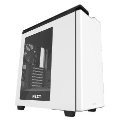 NZXT H440 Atx Tower Chassis - Matte White black